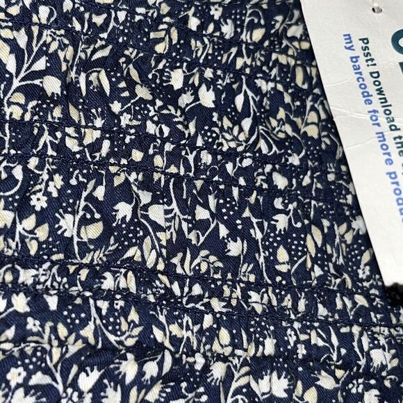 Old Navy Dress Size XL Tall Seaborn Flutter Sleeve Smocked Cutout Mini Swing - Picture 5 of 14